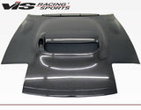1990-1993 Toyota Celica 2 doors CS Style Carbon Fiber Black Hood