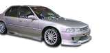 1990-1993 Honda Accord 4DR Duraflex Spyder Side Skirts Rocker Panels - 2 Piece