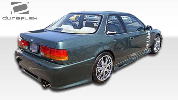 1990-1993 Honda Accord 4DR Duraflex Spyder Side Skirts Rocker Panels - 2 Piece
