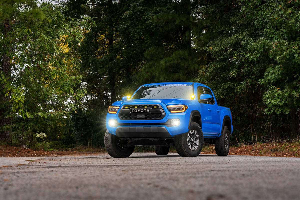 Morimoto 4Banger Ditch Light Kit: 16-23 Tacoma