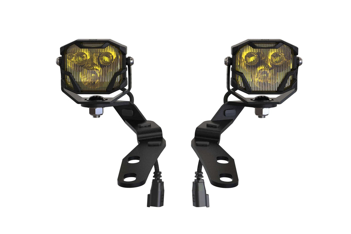 Morimoto 4Banger Ditch Light Kit: 16-23 Tacoma