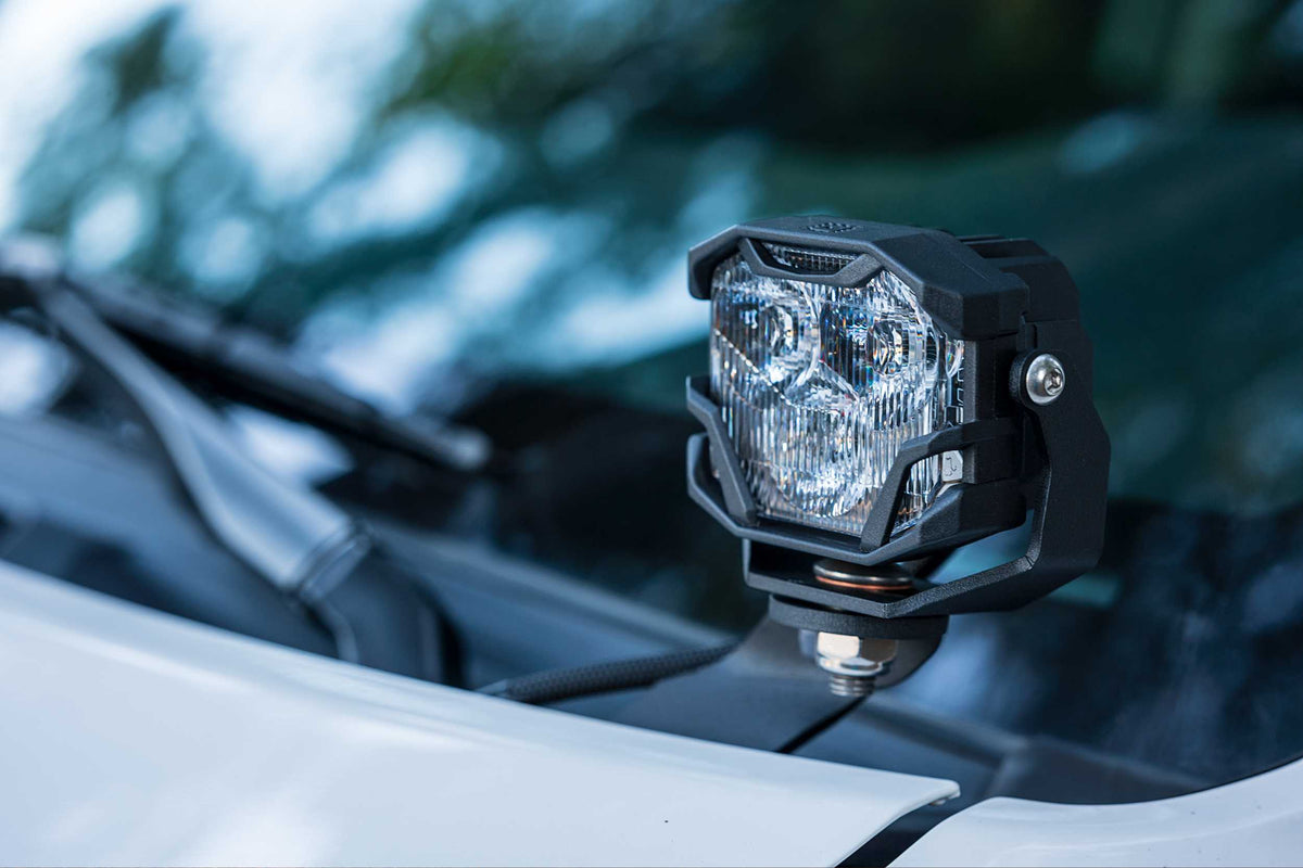 Morimoto 4Banger Ditch Light Kit: 05-15 Tacoma