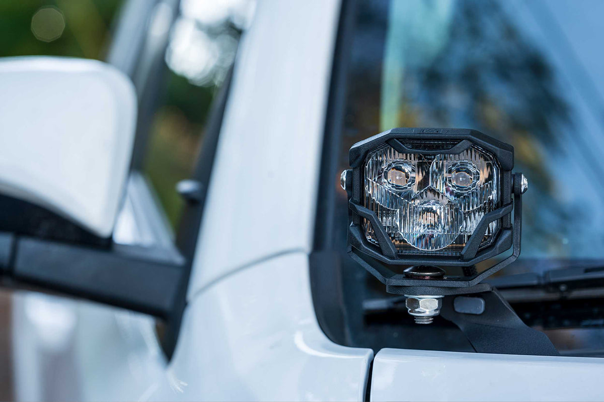 Morimoto 4Banger Ditch Light Kit: 05-15 Tacoma