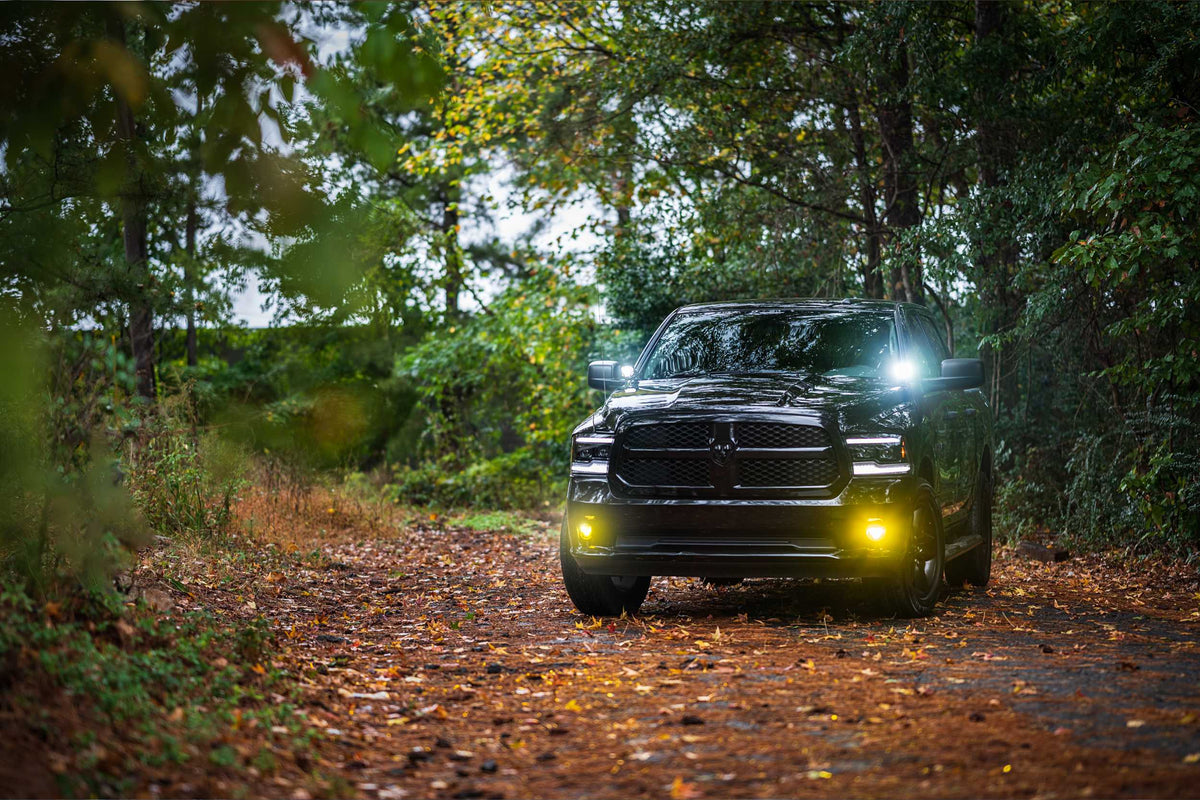Morimoto 4Banger Ditch Light Kit: 09-18 Ram
