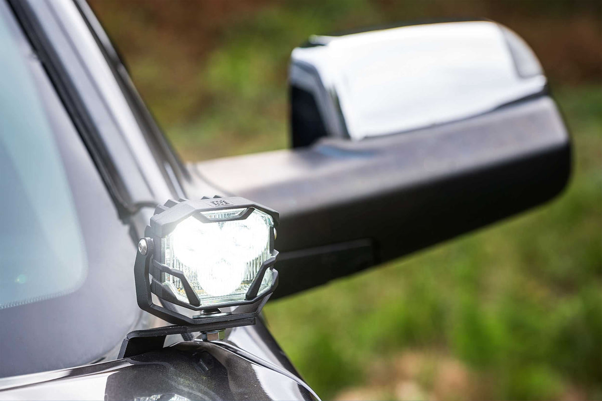 Morimoto 4Banger Ditch Light Kit: 09-18 Ram