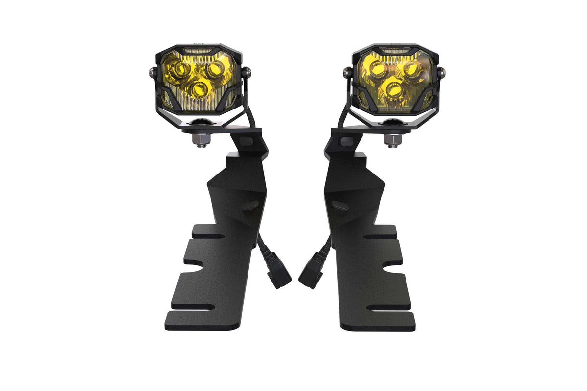 Morimoto 4Banger Ditch Light Kit: 09-18 Ram