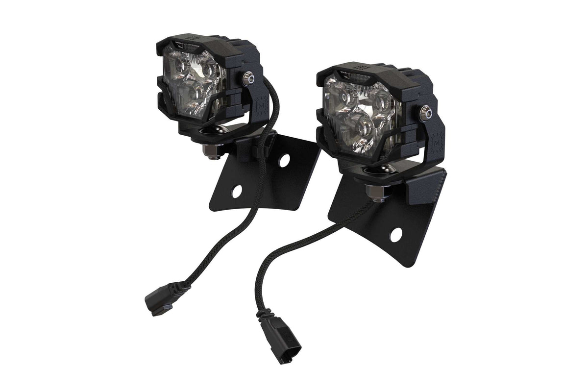 Morimoto 4Banger Ditch Light Kit: Wrangler JK