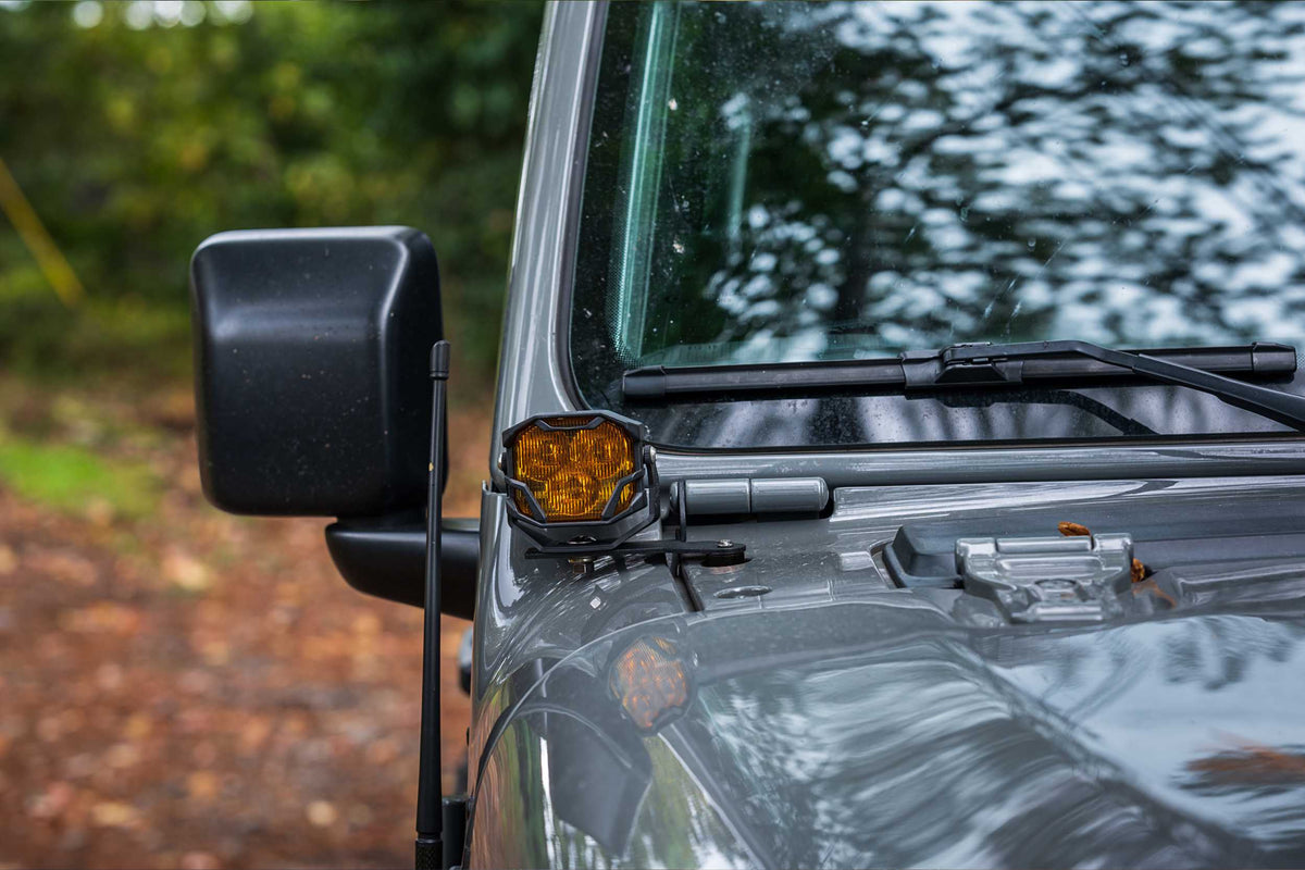 Morimoto 4Banger Ditch Light Kit: Wrangler JL