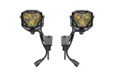 Morimoto 4Banger Ditch Light Kit: Gladiator JT
