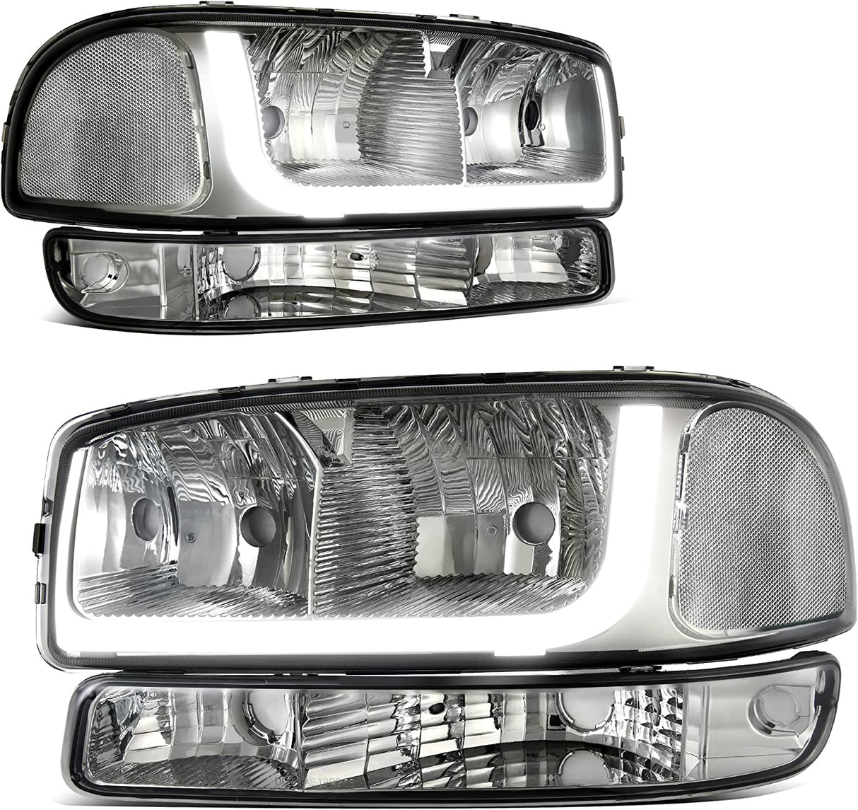 AmeriLite 2013-2015 Altima 4Dr Sedan Replacement Headlights Pair Halogen Type - Driver and Passenger Side