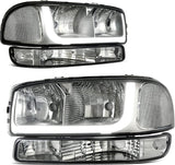 AmeriLite 2013-2015 Altima 4Dr Sedan Replacement Headlights Pair Halogen Type - Driver and Passenger Side