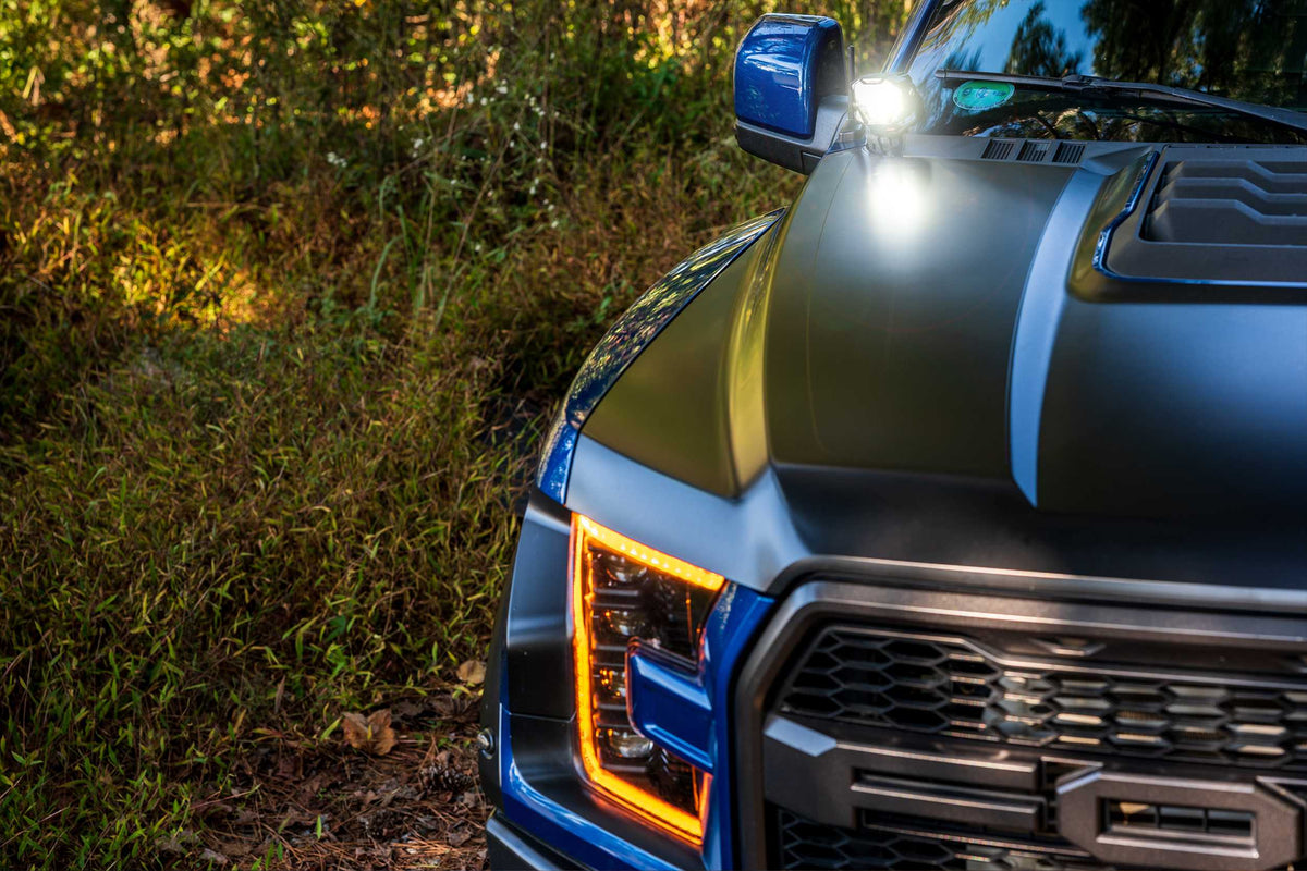 Morimoto 4Banger Ditch Light Kit: 17-20 Raptor