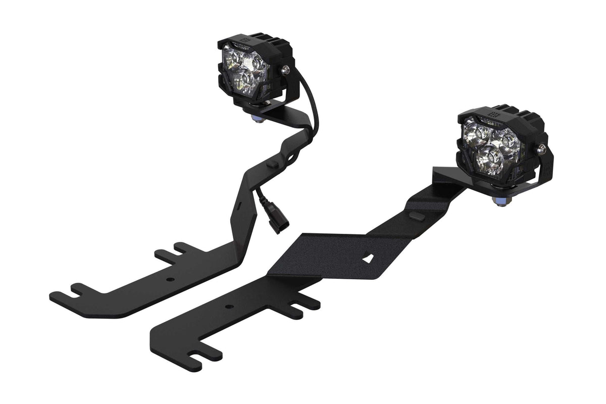 Morimoto 4Banger Ditch Light Kit: 17-22 Super Duty