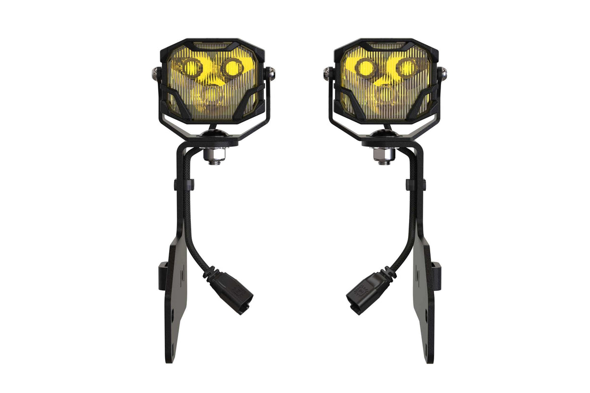 Morimoto 4Banger Ditch Light Kit: 11-16 Super Duty