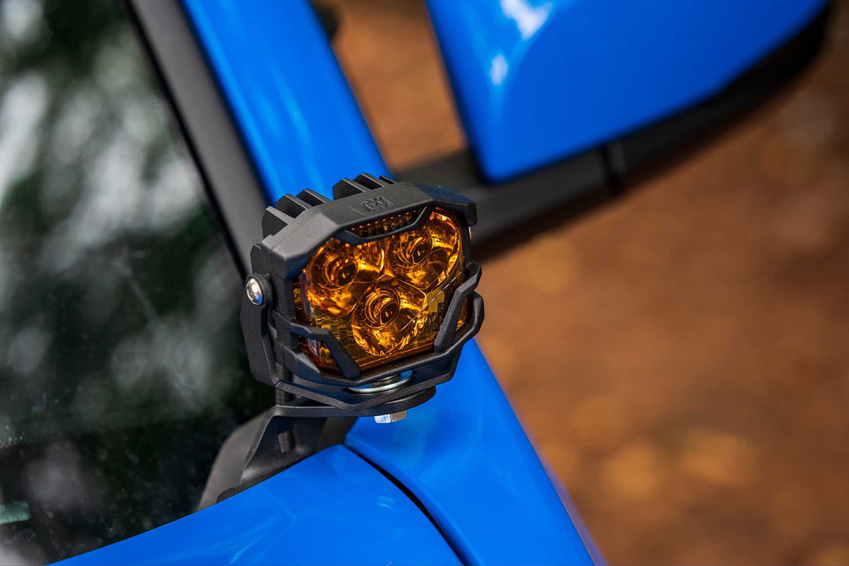 Morimoto 4Banger Ditch Light Kit: 07-13 Silverado