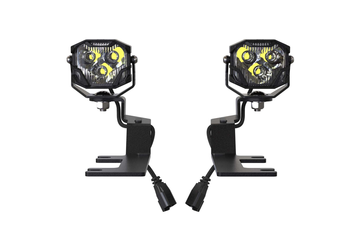 Morimoto 4Banger Ditch Light Kit: 14-18 Silverado 1500