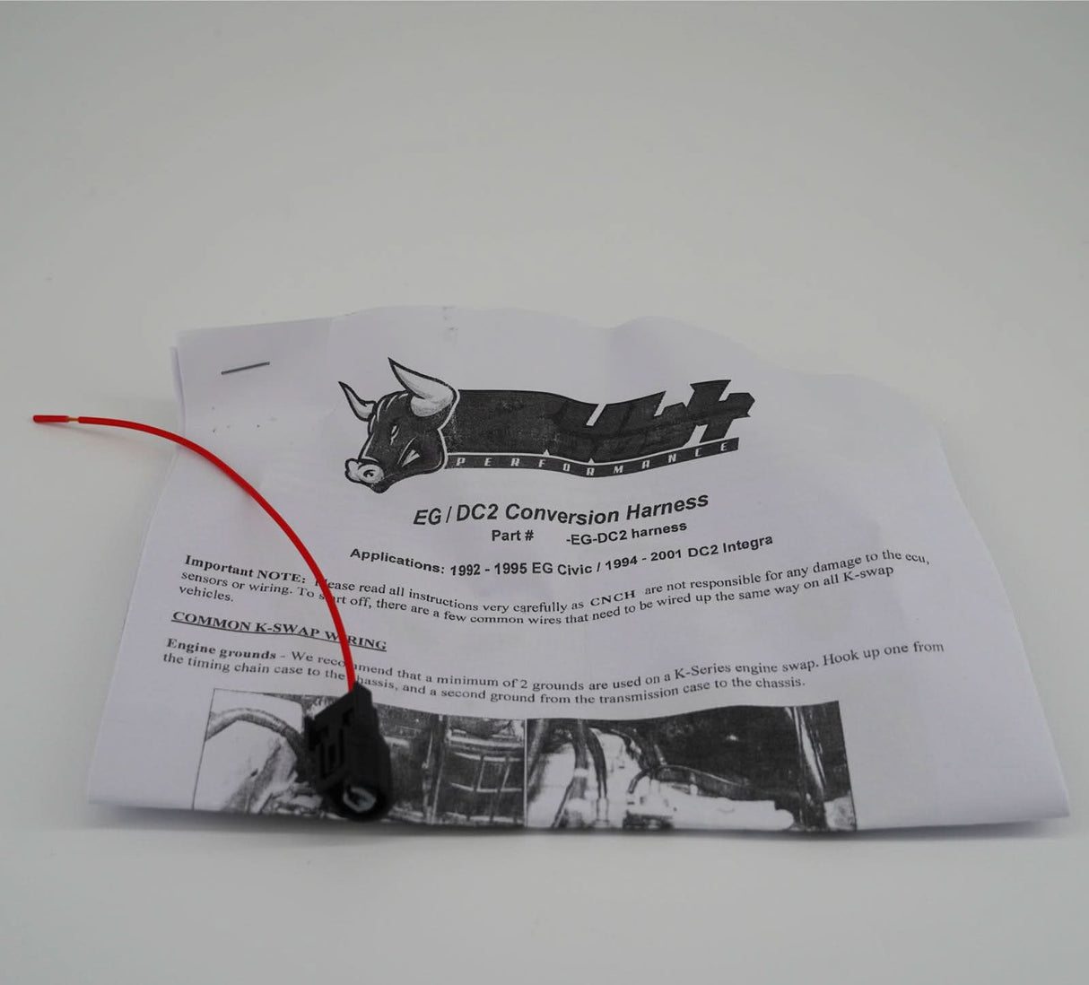 K-Swap Conversion Wiring Harness 92-95 EG Civic 94-01 Integra K Series K20 K24