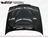 1992-1998 BMW 3 SERIES E36 2 doors Euro R Style Carbon Fiber Black Hood