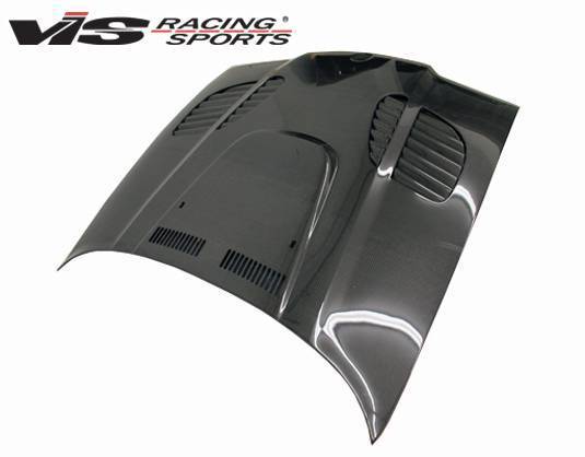 1992-1998 BMW 3 SERIES E36 2 doors GTR Style Carbon Fiber Black Hood