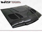 1992-1998 BMW 3 SERIES E36 4 doors GTR Style Carbon Fiber Black Hood