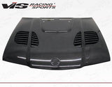 1992-1998 BMW 3 SERIES E36 4 doors GTR Style Carbon Fiber Black Hood