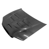 1992-1995 Honda Civic 2 doors FUZION Style Carbon Fiber Black Hood