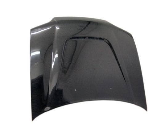 1992-1995 Honda Civic 2 doors JS Style Carbon Fiber Black Hood