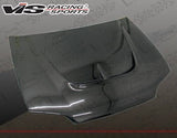 1992-1995 Honda Civic 2 doors MONSTER Style Carbon Fiber Black Hood