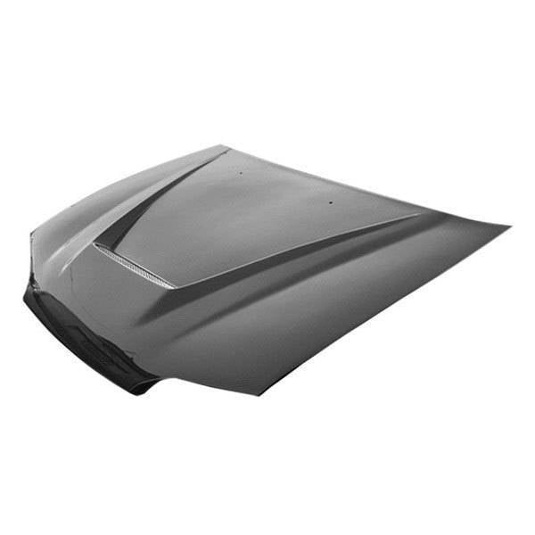 1992-1995 Honda Civic 2 doors INVADER Style Carbon Fiber Black Hood