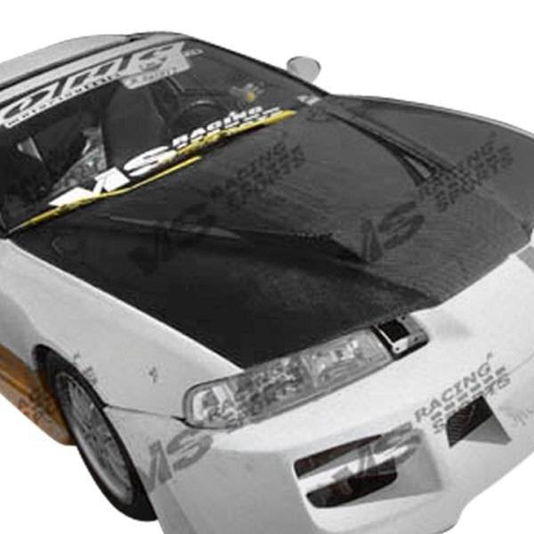 1992-1996 Honda Prelude 2 doors INVADER Style Carbon Fiber Black Hood