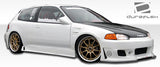 1992-1995 Honda Civic Duraflex B-2 Front Bumper Cover - 1 Piece