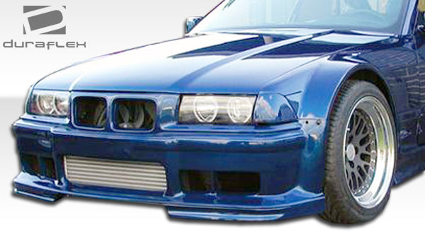 1992-1998 BMW 3 Series E36 2DR Duraflex GT500 Wide Body Kit - 8 Piece
