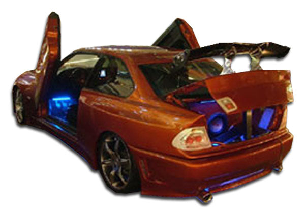 1992-1998 BMW 3 Series M3 E36 2DR 4DR Convertible Duraflex Type Z Rear Bumper Cover - 1 Piece (S)