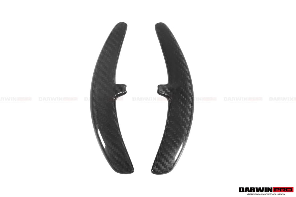 DarwinPRO 2016-2025 Porsche 911 Autoclave Carbon Fiber Paddle Shifters DarwinPRO (OE) | Fits 991.2, 718, 981, MACAN