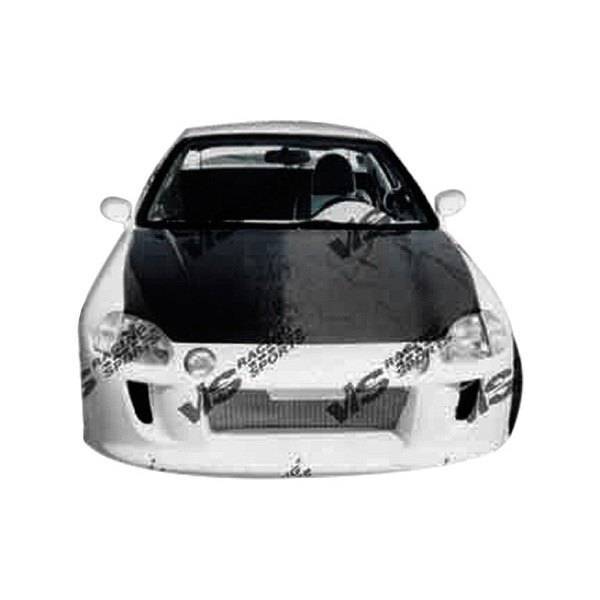 1993-1997 Honda Del Sol 2 doors OEM Style Carbon Fiber Black Hood
