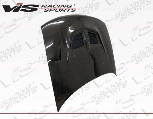 1993-1996 Mitsubishi Mirage 4 doors EVO 5 Style Carbon Fiber Black Hood
