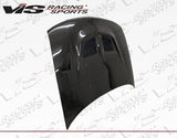 1993-1996 Mitsubishi Mirage 4 doors EVO 5 Style Carbon Fiber Black Hood