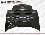 1993-1996 Mazda RX7 2 doors FUZION Style Carbon Fiber Black Hood