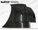 1993-1996 Mazda RX7 2 doors INVADER Style Carbon Fiber Black Hood