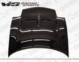 1993-1996 Mazda RX7 2 doors INVADER Style Carbon Fiber Black Hood