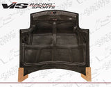 1993-1996 Mazda RX7 2 doors INVADER Style Carbon Fiber Black Hood