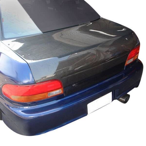 1993-2001 Subaru Impreza 4 doors 2 doors OEM Style Carbon Fiber Black Trunk