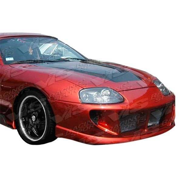 1993-1998 Toyota Supra 2 doors INVADER Style Carbon Fiber Black Hood