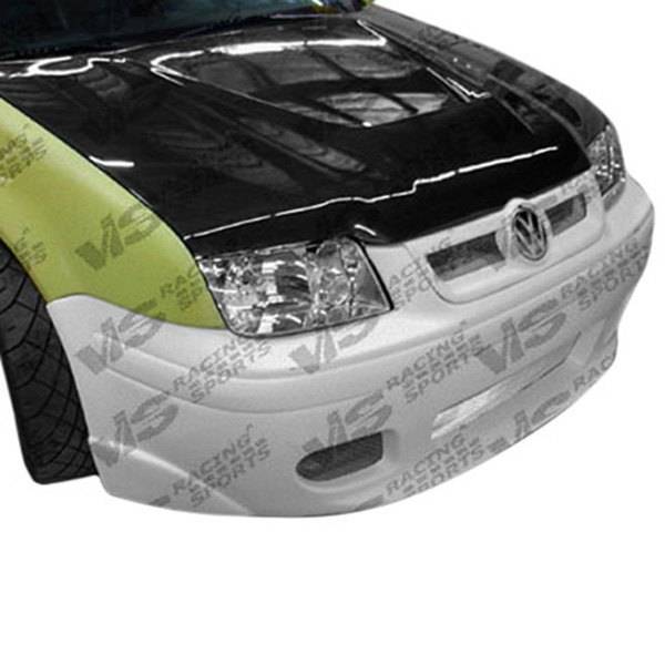 1993-1998 Volkswagen Jetta 4 doors INVADER Style Carbon Fiber Black Hood