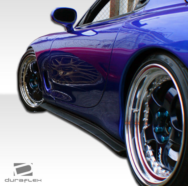 1993-1997 Mazda RX-7 Duraflex Type F Side Skirts Rocker Panels - 2 Piece