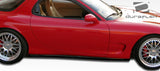1993-1997 Mazda RX-7 Duraflex Type F Side Skirts Rocker Panels - 2 Piece