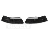 Raxiom Axial Series Projector Headlights; Black Housing; Smoked Lens (99-04 Mustang)