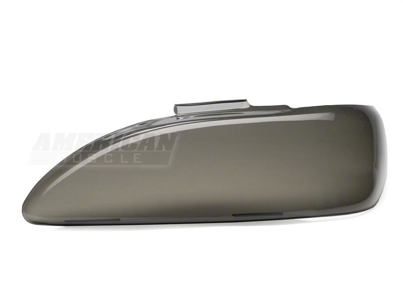 SpeedForm Headlight Covers; Smoked (94-98 Mustang)