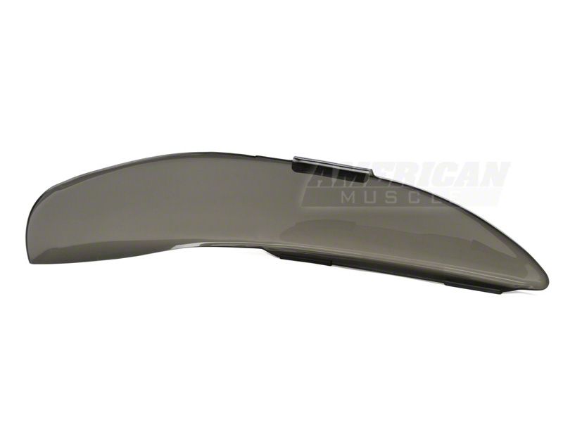 SpeedForm Headlight Covers; Smoked (94-98 Mustang)