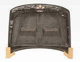 1994-2001 Acura Integra 2 doors 4 doors XTREME GT Style Carbon Fiber Black Hood